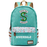Riverdale Canvas Travel Backpack School Bag